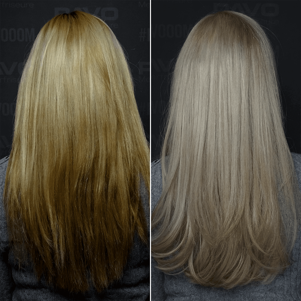 Mit schwarze haare olaplex blondieren Olaplex