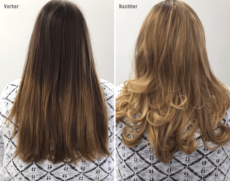 Meelting Balayage Vorher Nachher