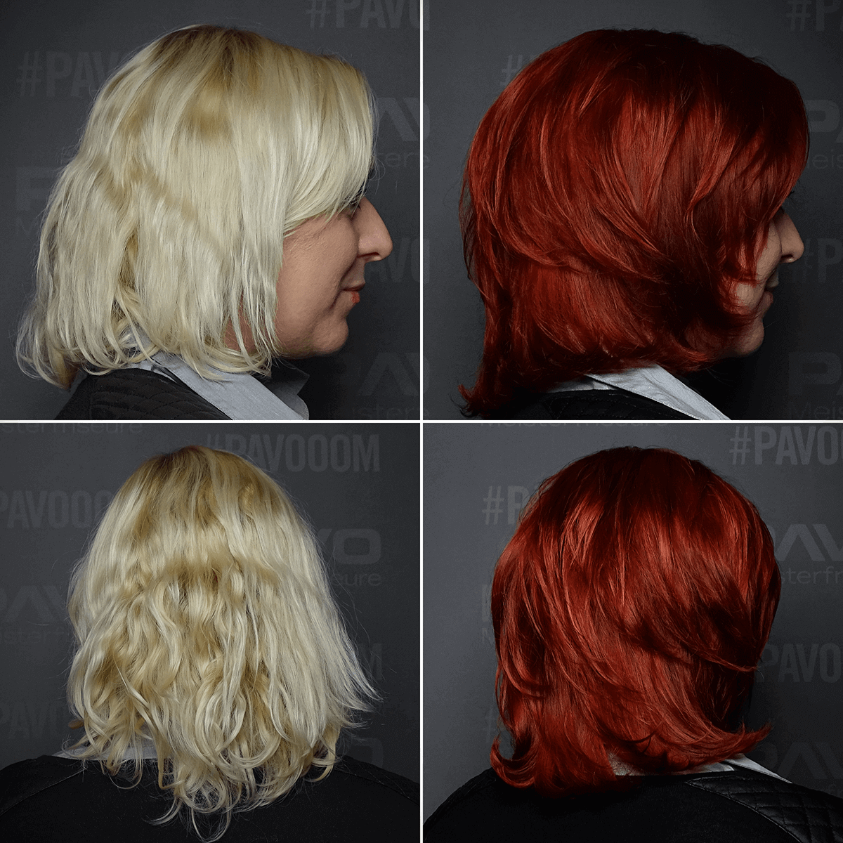 Blondierte Haare Rot Farben Tanomava